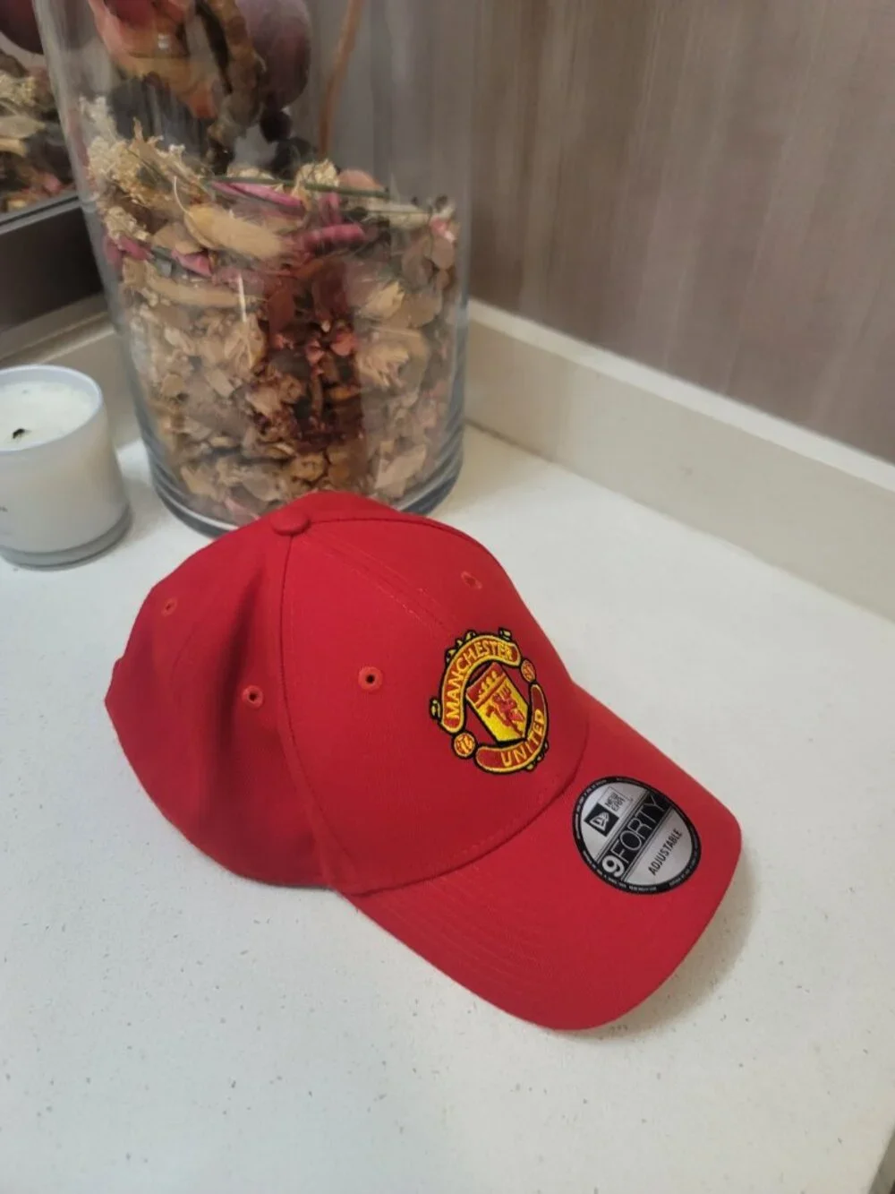 Manchester United Official Soccer Cap New NWT Red